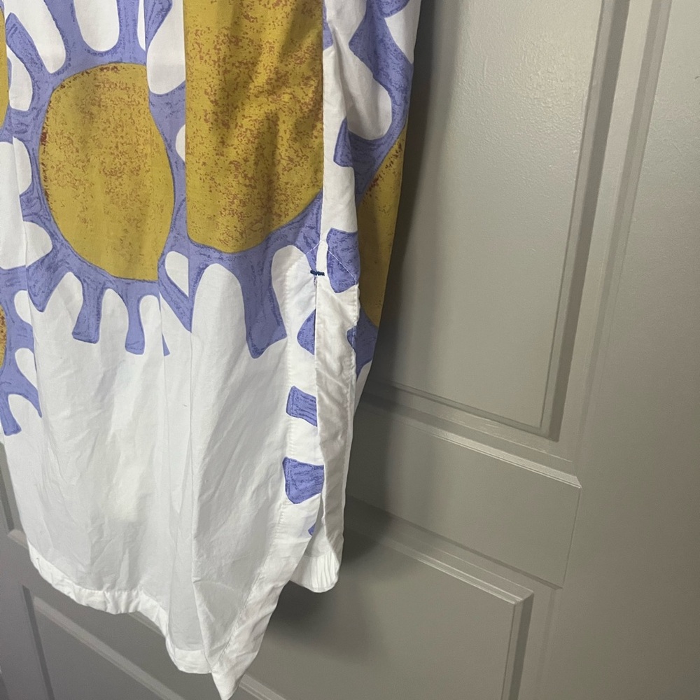 Anthropologie Maeve Sunburst Collar Blouse - Picture 5 of 5